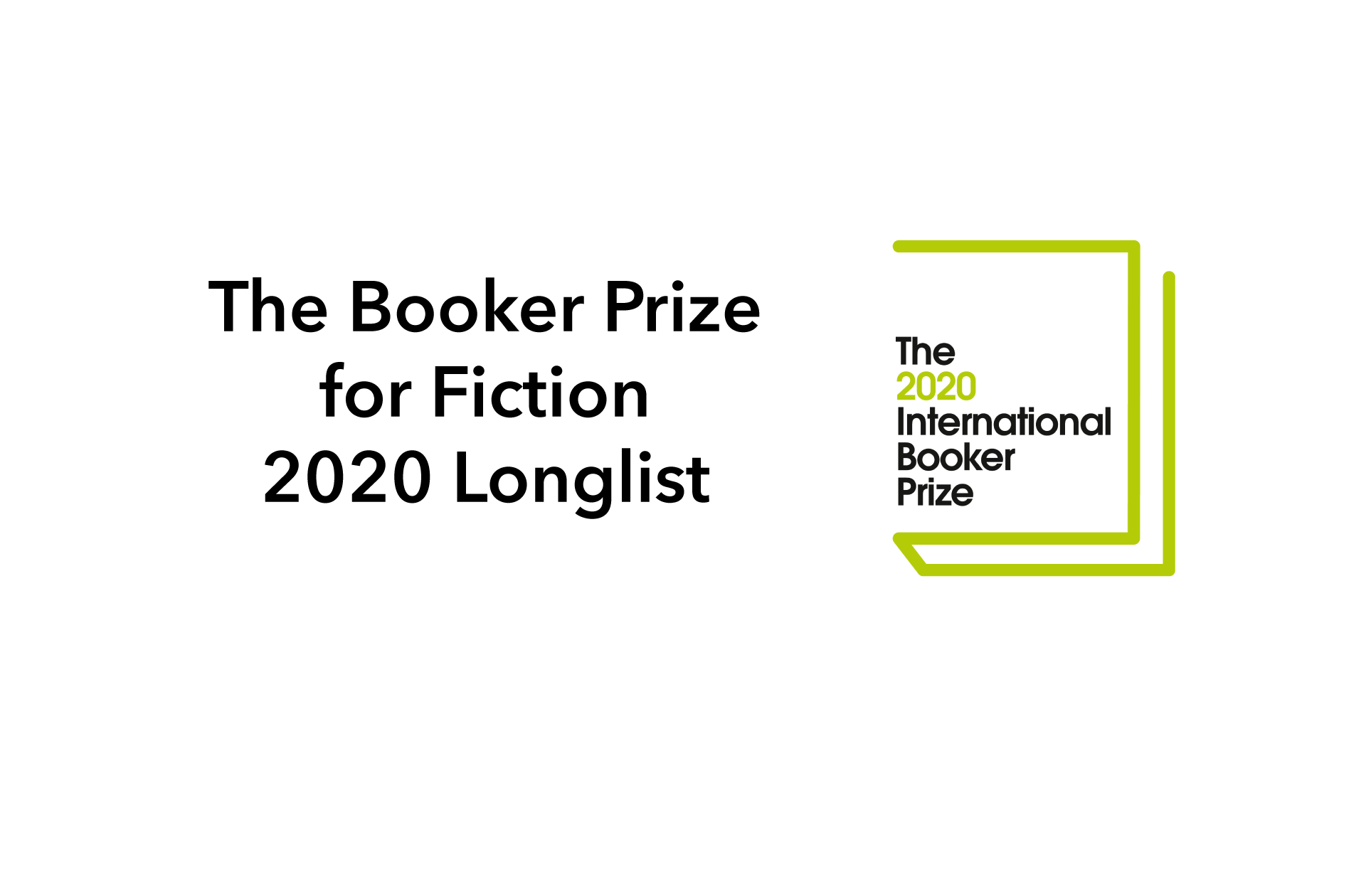 Booker Prize for Fiction 2020 longlist